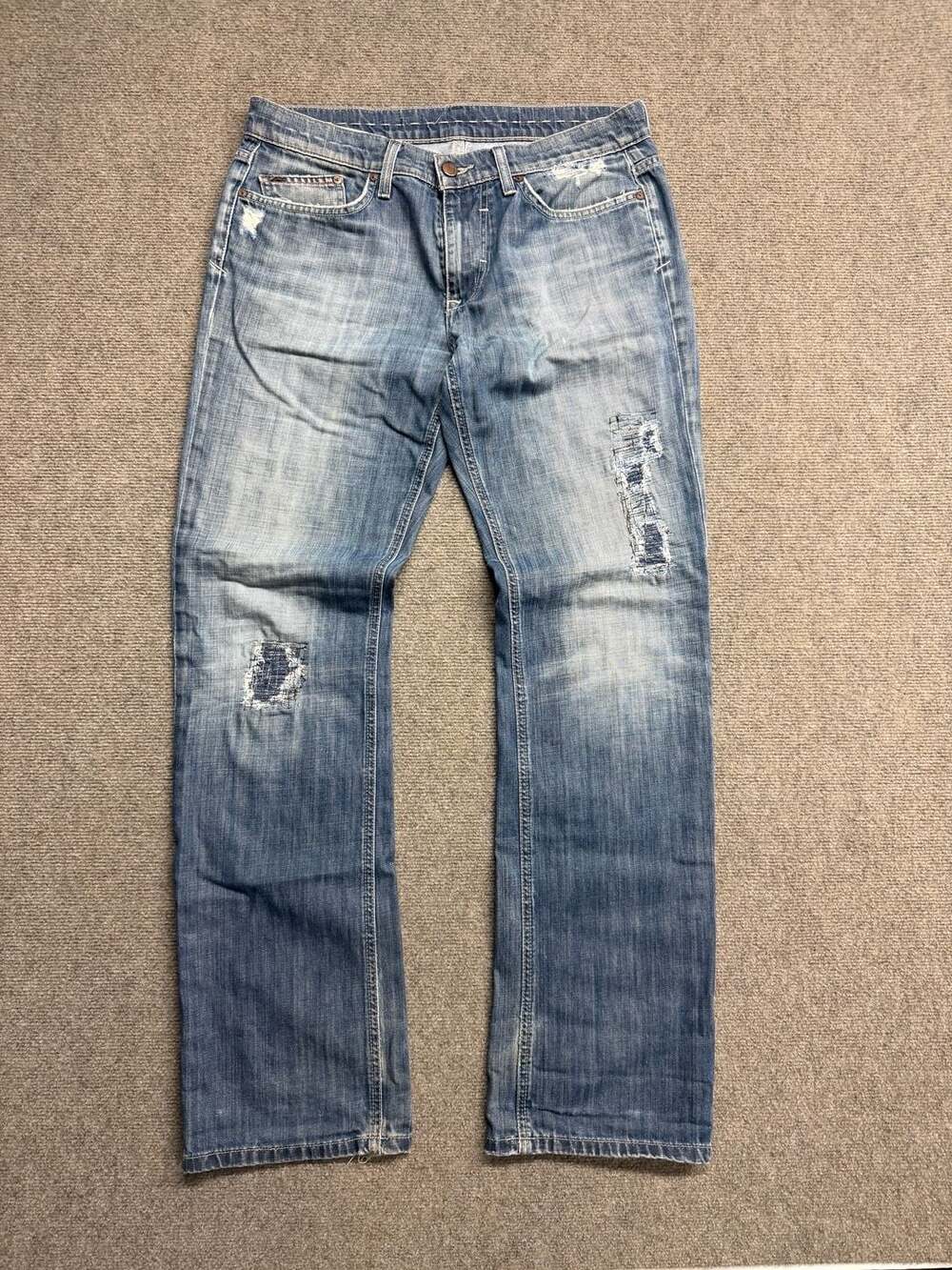 Joe's Jeans Brixton Distressed Denim Jeans W32